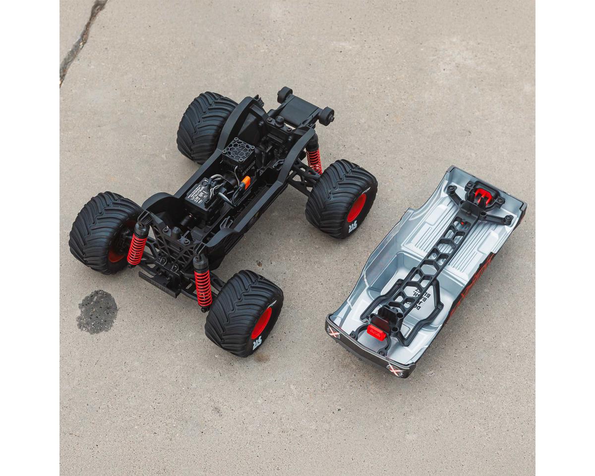 Arrma Quake Grom 4x4 1/16 RTR Brushed Monster Truck (Red) w/SLT2 2.4GHz Radio, Battery & Charger