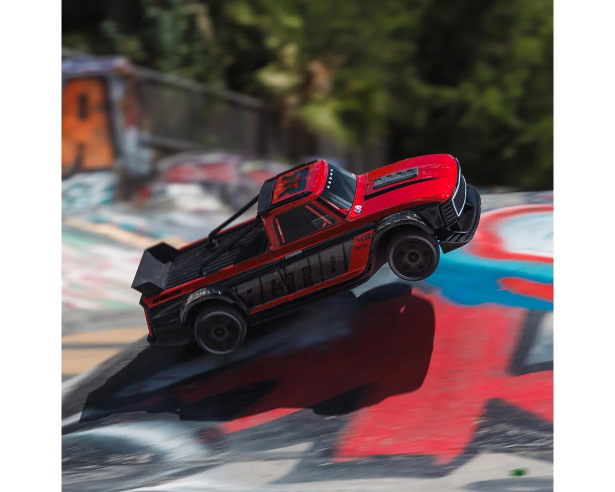 Arrma Infraction Grom 3S BLX 1/12 4WD RTR Brushless Street Bash Truck (Red/Black) w/2.4GHz Radio, DSC, Battery & Charger