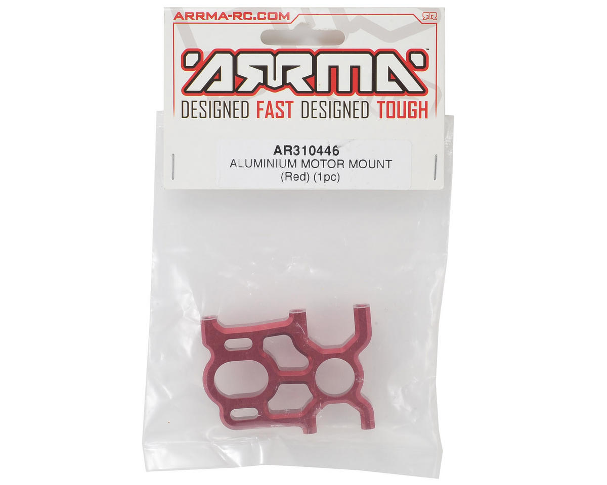 Arrma Aluminum Motor Mount (Red)