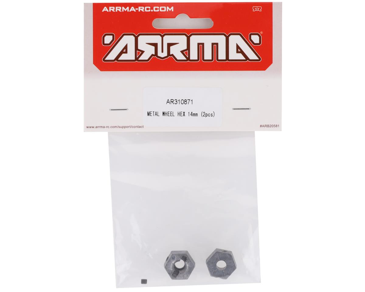 Arrma GRANITE 4x4 3s BLX - 14mm metal wheel HEX HUBS (senton bigrock ARA4302V3