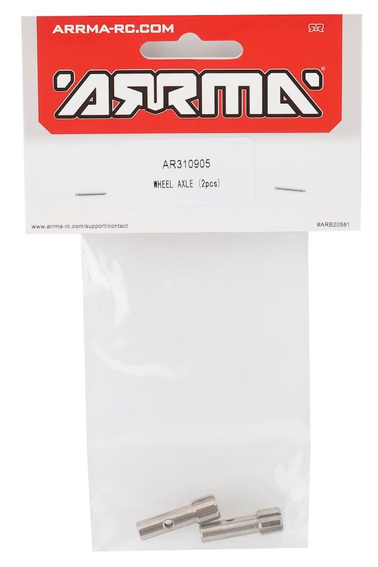 Arrma AR310905 310905 Wheel Axle (2PCS) 4x4 : Typhon 3S BLX Buggy