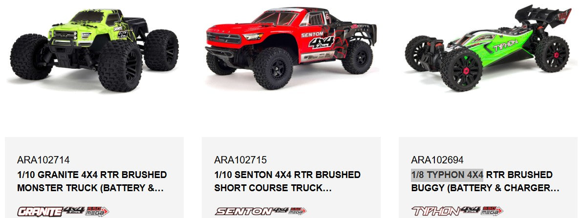 Arrma Diff Set (42T 1.0M) For 1/10 GRANITE 4X4 ,1/10 SENTON 4x4 ,1/8 TYPHON 4X4 Brushed