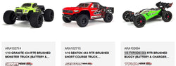 Arrma Diff Set (42T 1.0M) For 1/10 GRANITE 4X4 ,1/10 SENTON 4x4 ,1/8 TYPHON 4X4 Brushed