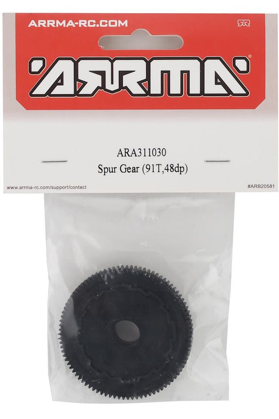 ARRMA ARA311030 Spur Gear 91T 48DP Senton Granite 4x4 Mega (Replaces AR310799)