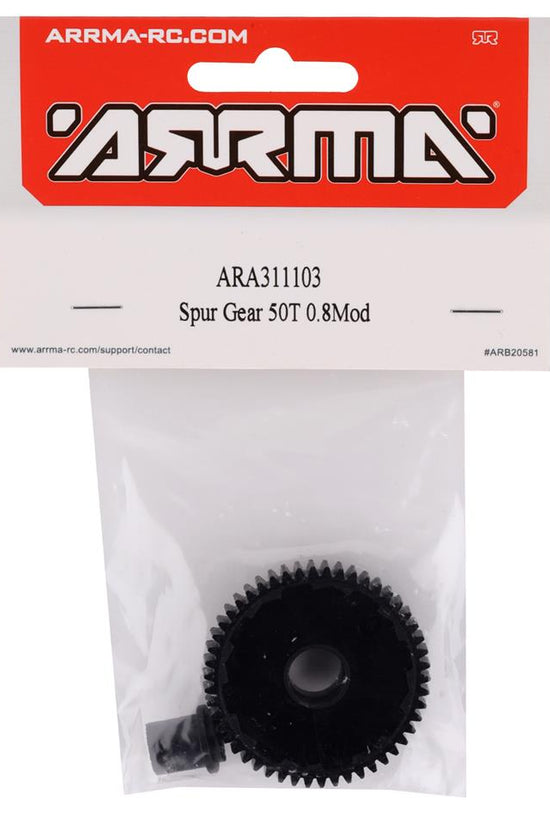 Arrma Mod 0.8 Spur Gear (50T) 1/8 INFRACTION 4X4 3S & 1/8 VENDETTA 4WD 3S