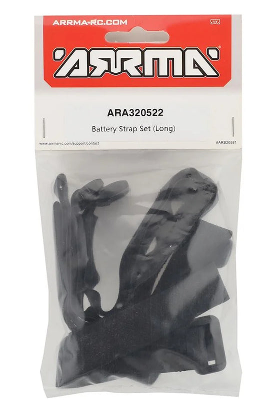 Arrma Infraction/Limitless Hook & Loop Battery Strap Set (Long)