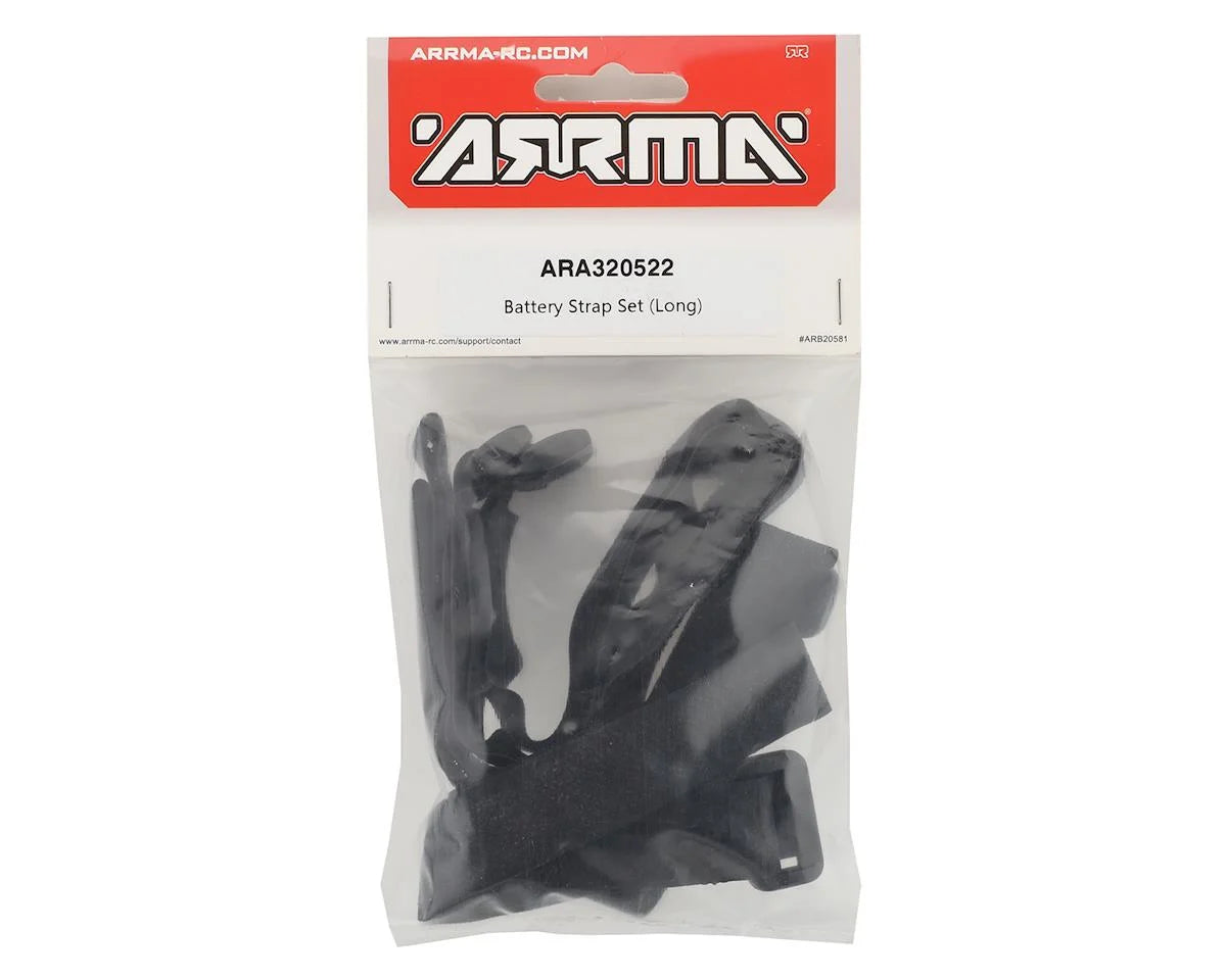 Arrma Infraction/Limitless Hook & Loop Battery Strap Set (Long)