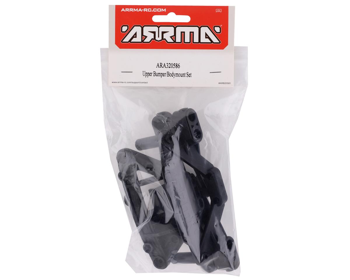 Arrma Infraction Mega/Vendetta 3S BLX Upper Bumper/Body Mount Set