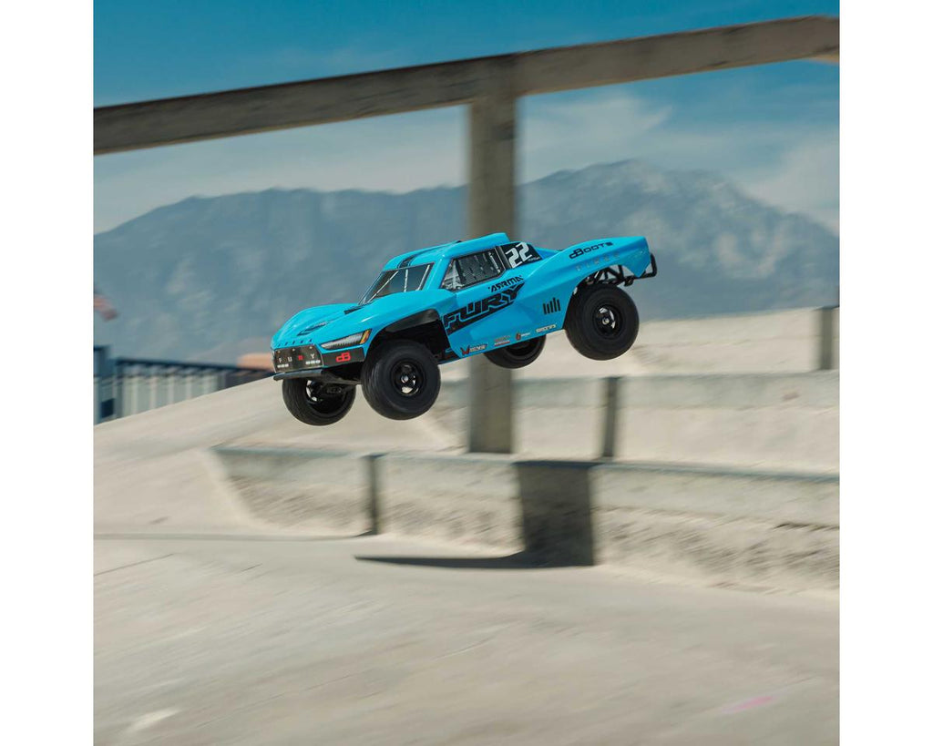 Arrma Fury 2WD MEGA 550 RTR Brushed 1/10 Off-Road Short Course Truck (Red) w/SLT2 2.4GHz Radio, Battery & Charger (Copy)