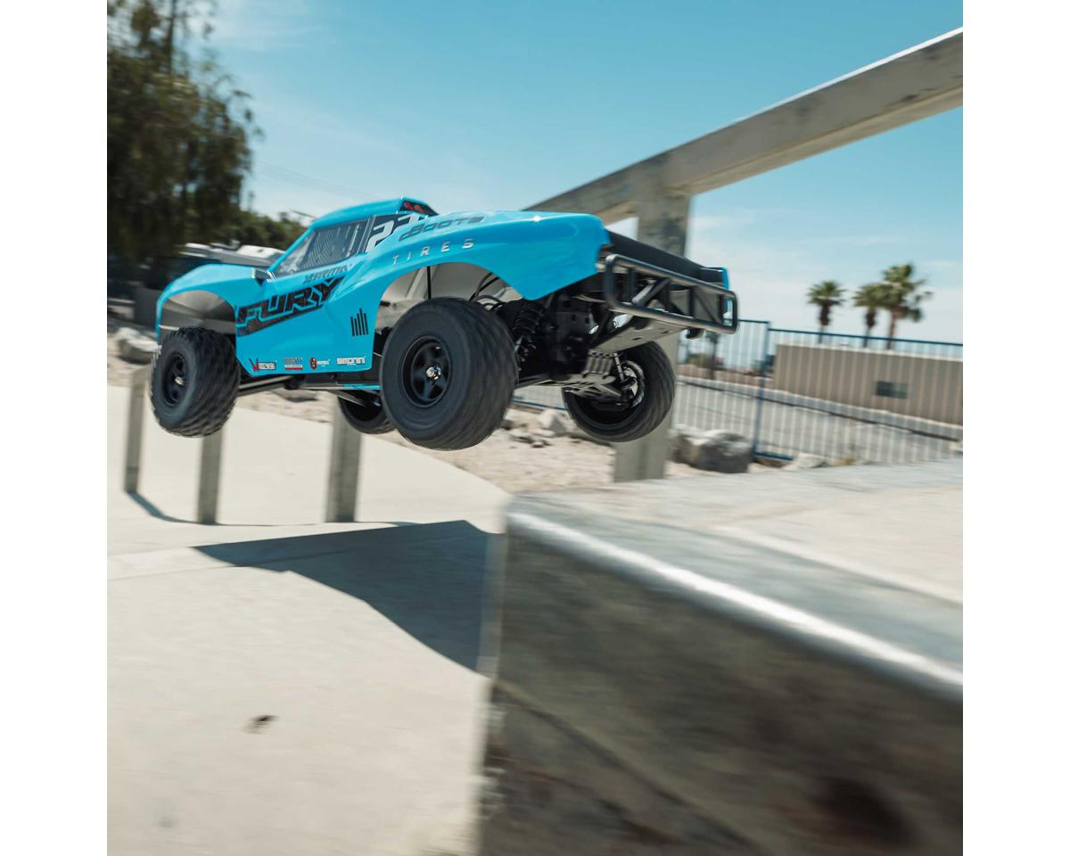 Arrma Fury 2WD MEGA 550 RTR Brushed 1/10 Off-Road Short Course Truck (Red) w/SLT2 2.4GHz Radio, Battery & Charger (Copy)