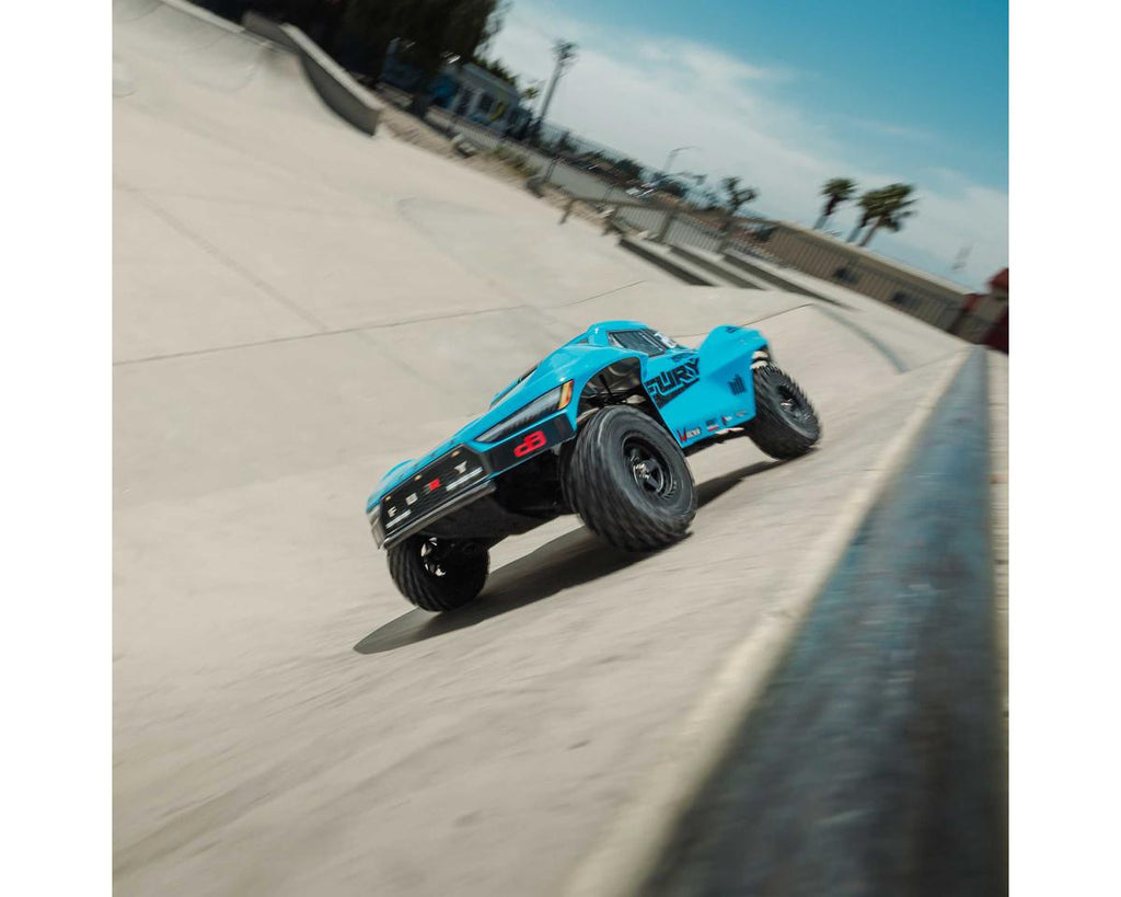 Arrma Fury 2WD MEGA 550 RTR Brushed 1/10 Off-Road Short Course Truck (Red) w/SLT2 2.4GHz Radio, Battery & Charger (Copy)