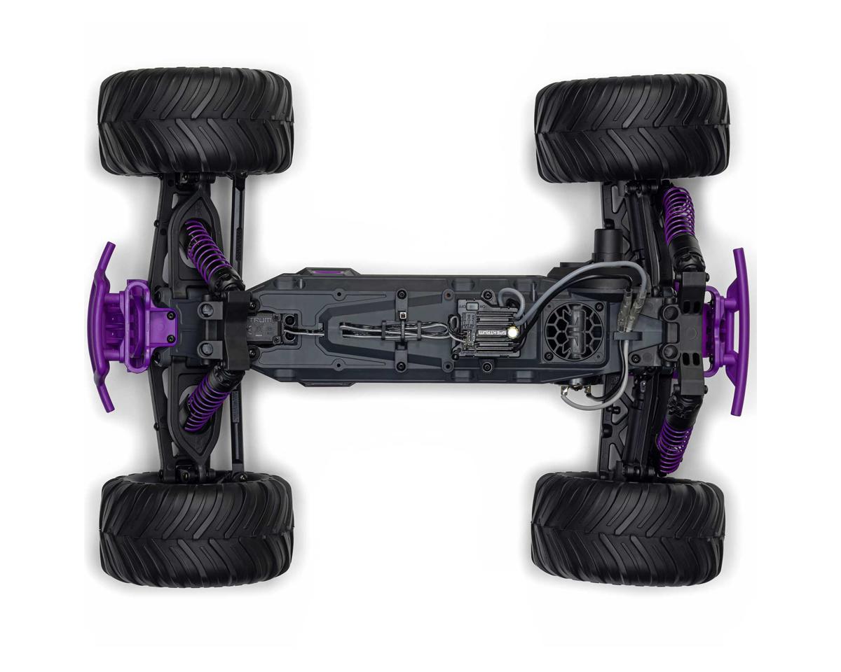 Arrma Gorgon 4X2 MEGA 550 1/10 RTR Brushed Monster Truck (Purple) w/SLT2 2.4GHz Radio, Battery & Charger