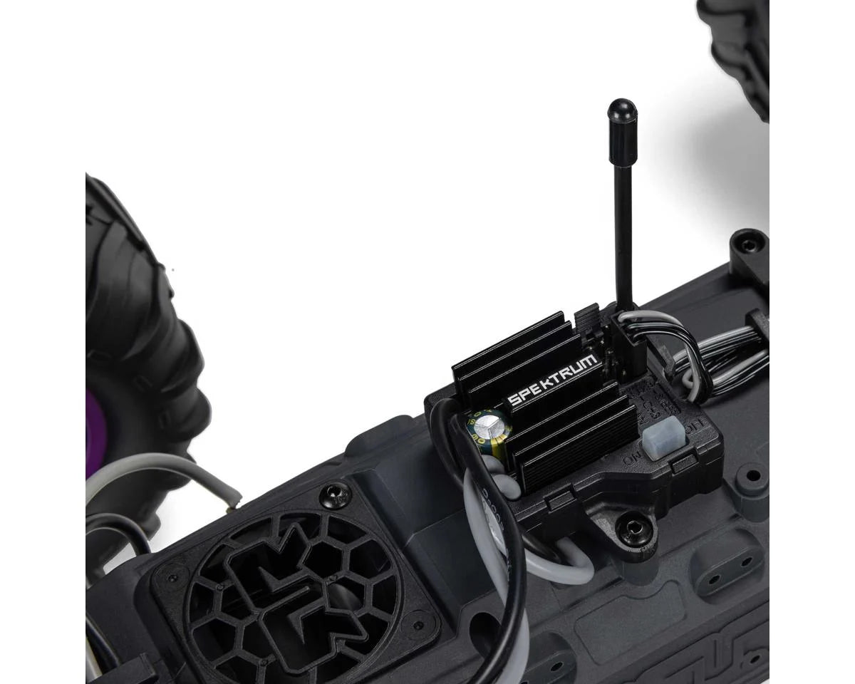 Arrma Gorgon 4X2 MEGA 550 1/10 RTR Brushed Monster Truck (Purple) w/SLT2 2.4GHz Radio, Battery & Charger