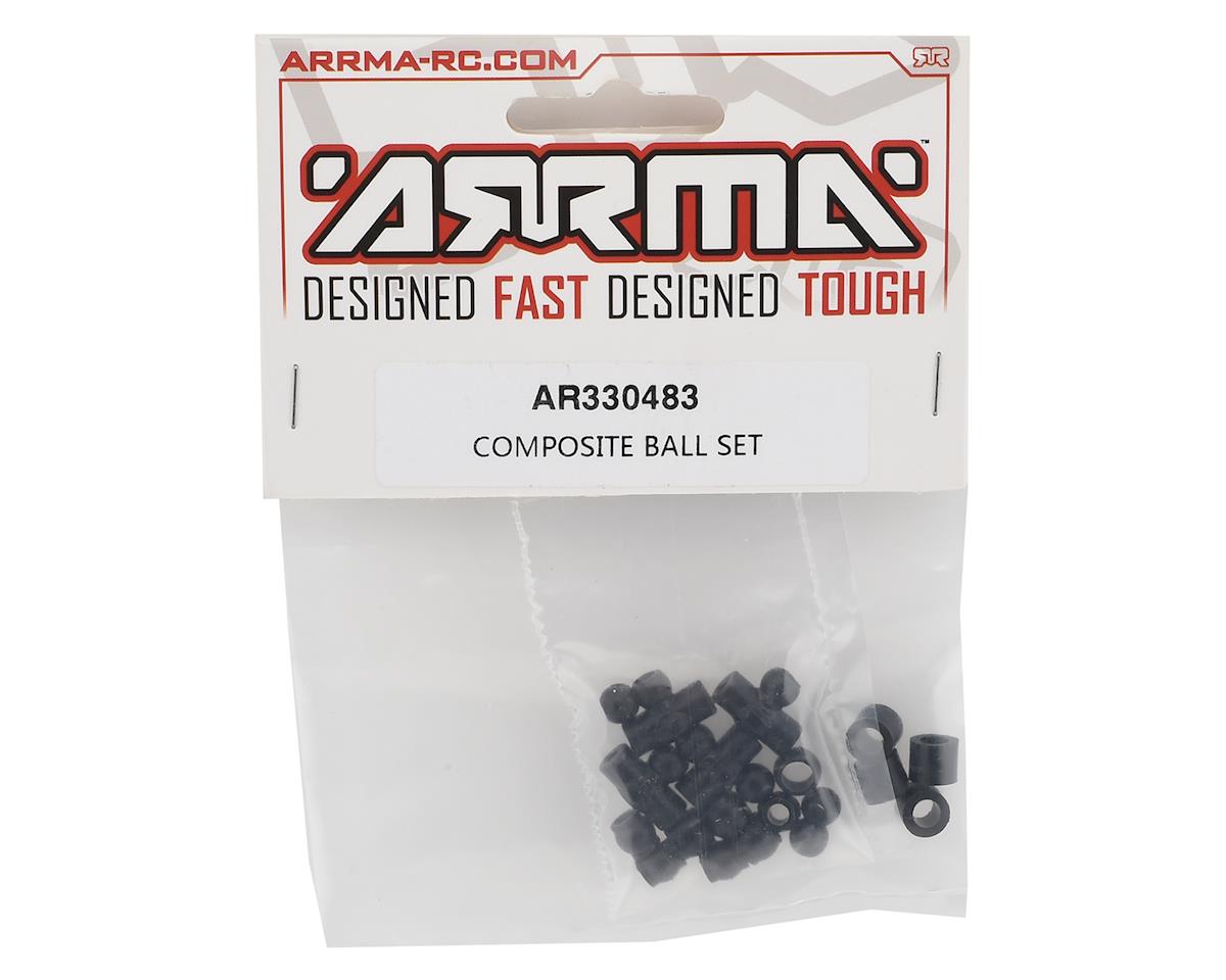 Arrma 6S Composite Ball Set
