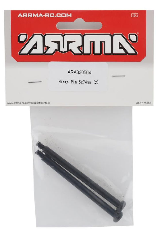 Arrma ARA330564 Hinge Pin 5X74MM (2Pieces) Kraton 4X4 8S Outcast 8S