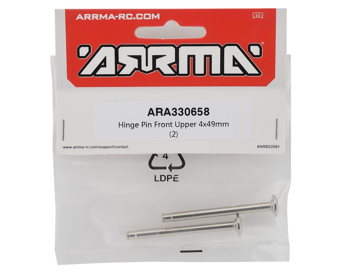 Arrma Kraton EXB Front Upper 4x49mm Hinge Pin (2)Must be used with ARA330659