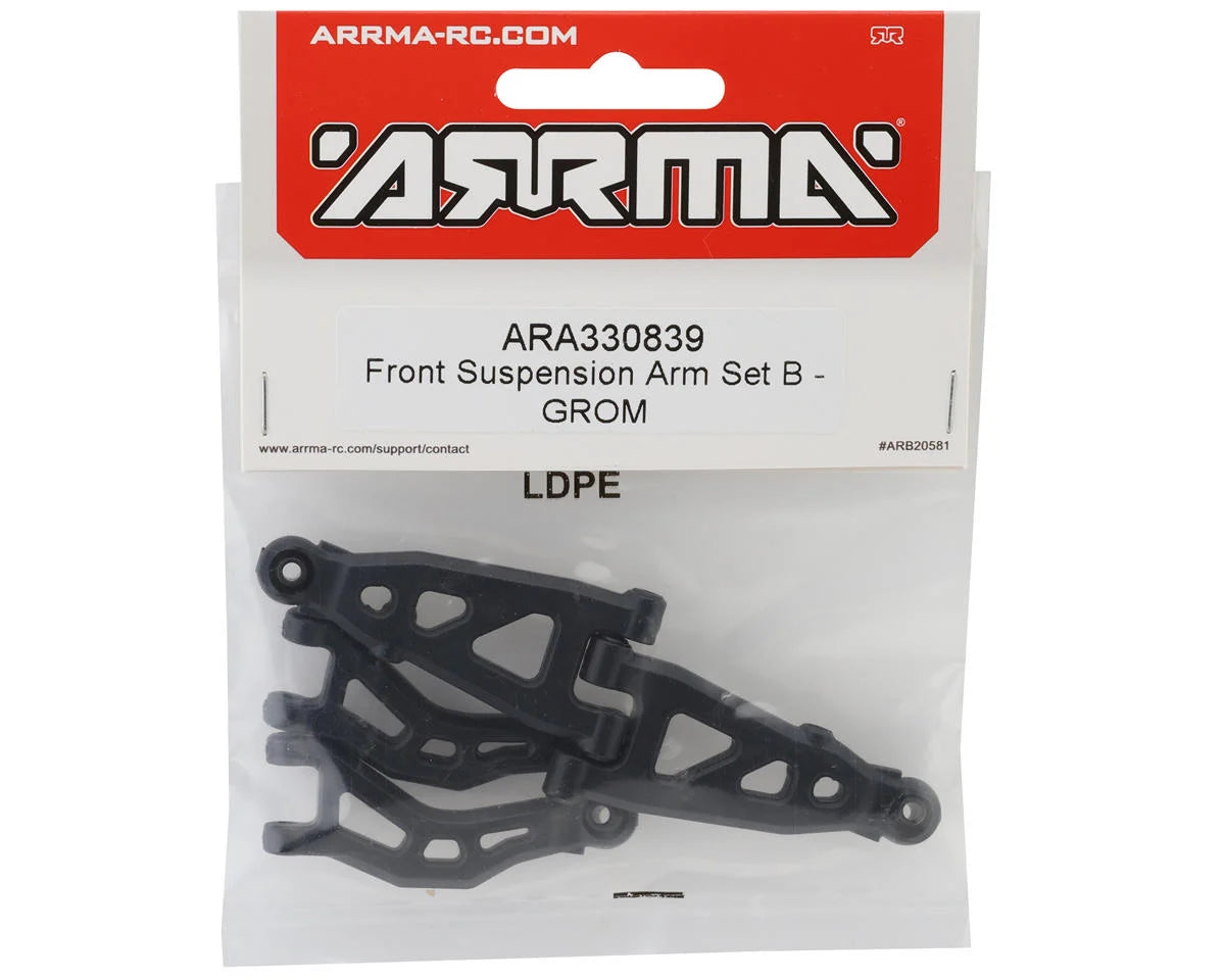 Arrma Mojave Grom Front Upper & Lower Suspension Arms Set (B)