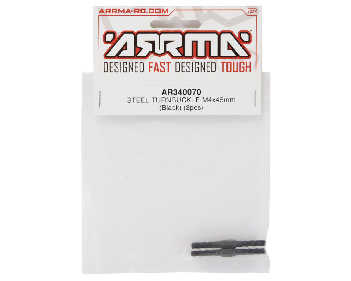 Arrma 4x45mm Steel Turnbuckle (2)