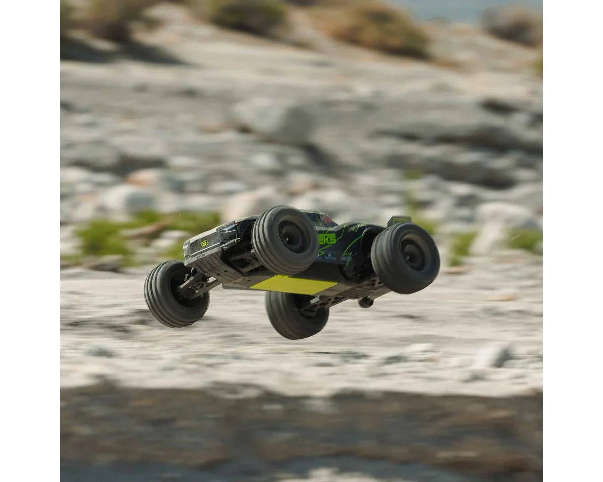 Arrma Vorteks 223S 1/10 BLX Brushless RTR 2WD Stadium Truck (Yellow) w/SLT2 2.4GHz Radio & DSC