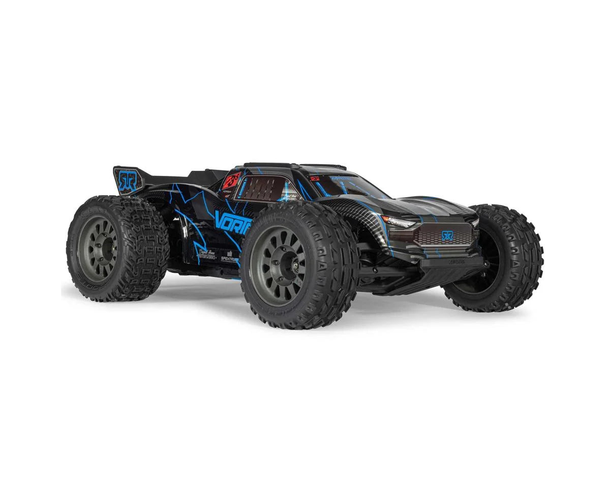 Arrma Vorteks 223S 1/10 BLX Brushless RTR 2WD Stadium Truck (Blue) w/SLT2 2.4GHz Radio & DSC