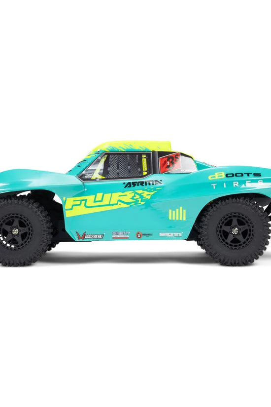 Arrma Fury 223S BLX 1/10 Brushless RTR 2WD Short Course Truck (Green) w/SLT2 2.4GHz Radio & DSC