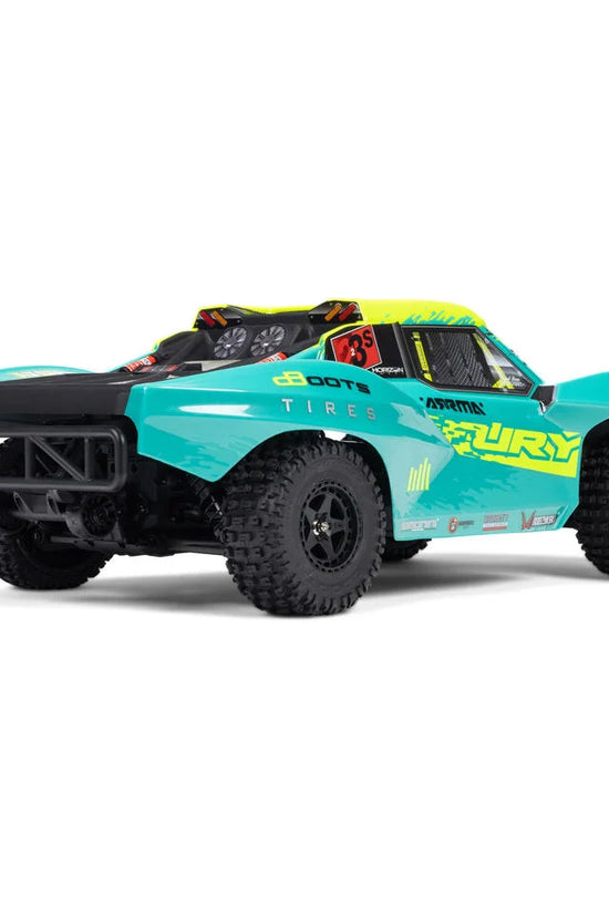 Arrma Fury 223S BLX 1/10 Brushless RTR 2WD Short Course Truck (Green) w/SLT2 2.4GHz Radio & DSC