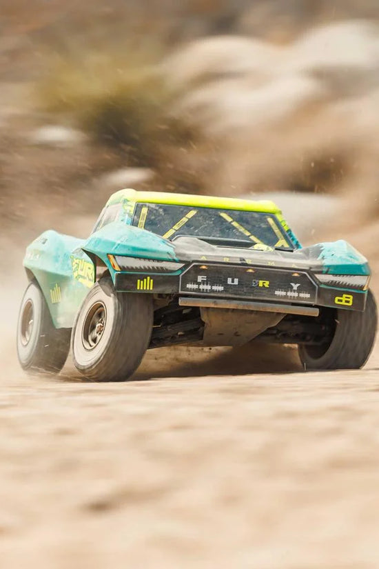 Arrma Fury 223S BLX 1/10 Brushless RTR 2WD Short Course Truck (Green) w/SLT2 2.4GHz Radio & DSC