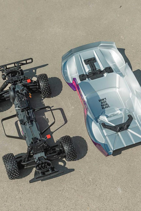 Arrma Fury 223S BLX 1/10 Brushless RTR 2WD Short Course Truck (Purple) w/SLT2 2.4GHz Radio & DSC