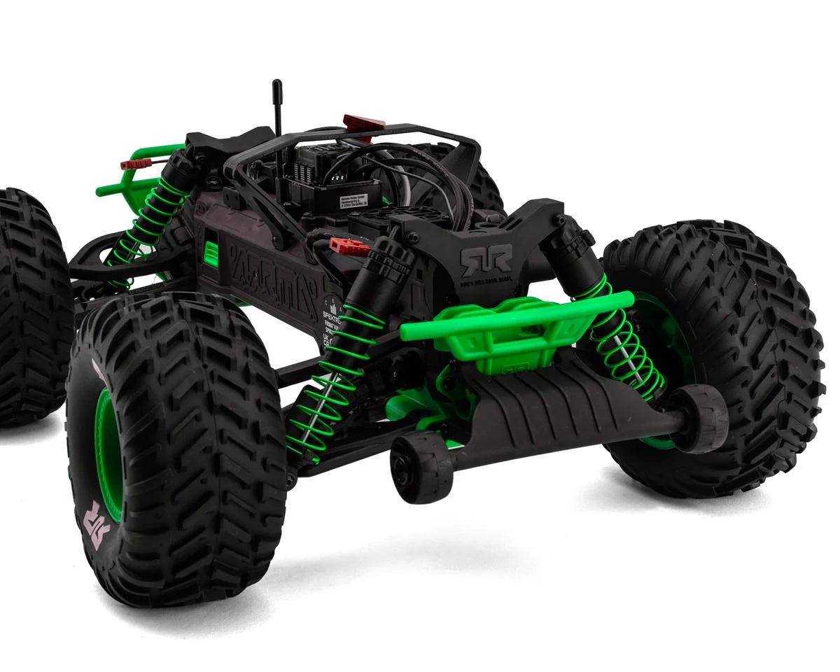 Arrma Quake 223S DSC 1/10 RTR Brushless 2WD Monster Truck (Green) w/SLT2 2.4GHz Radio