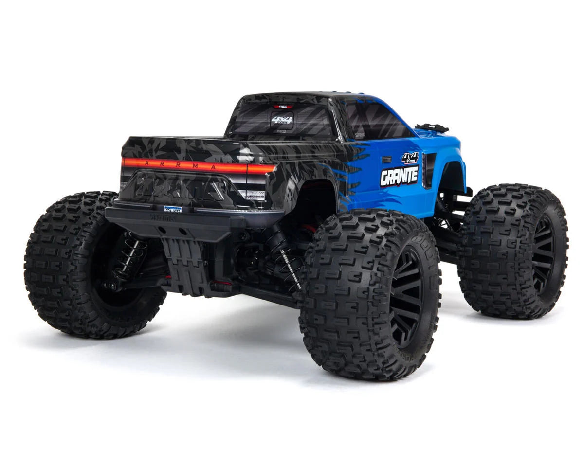 Arrma Granite 4x4 V3 550 Mega RTR Monster Truck (Blue) w/Spektrum SLT3 2.4GHz Radio