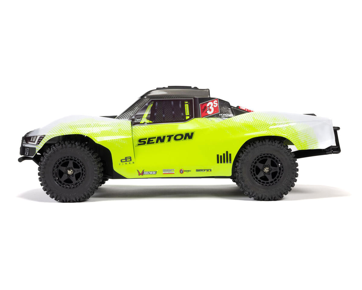 Arrma Senton 223S BLX 1/10 Brushless RTR 4X4 Short Course Truck (Yellow)