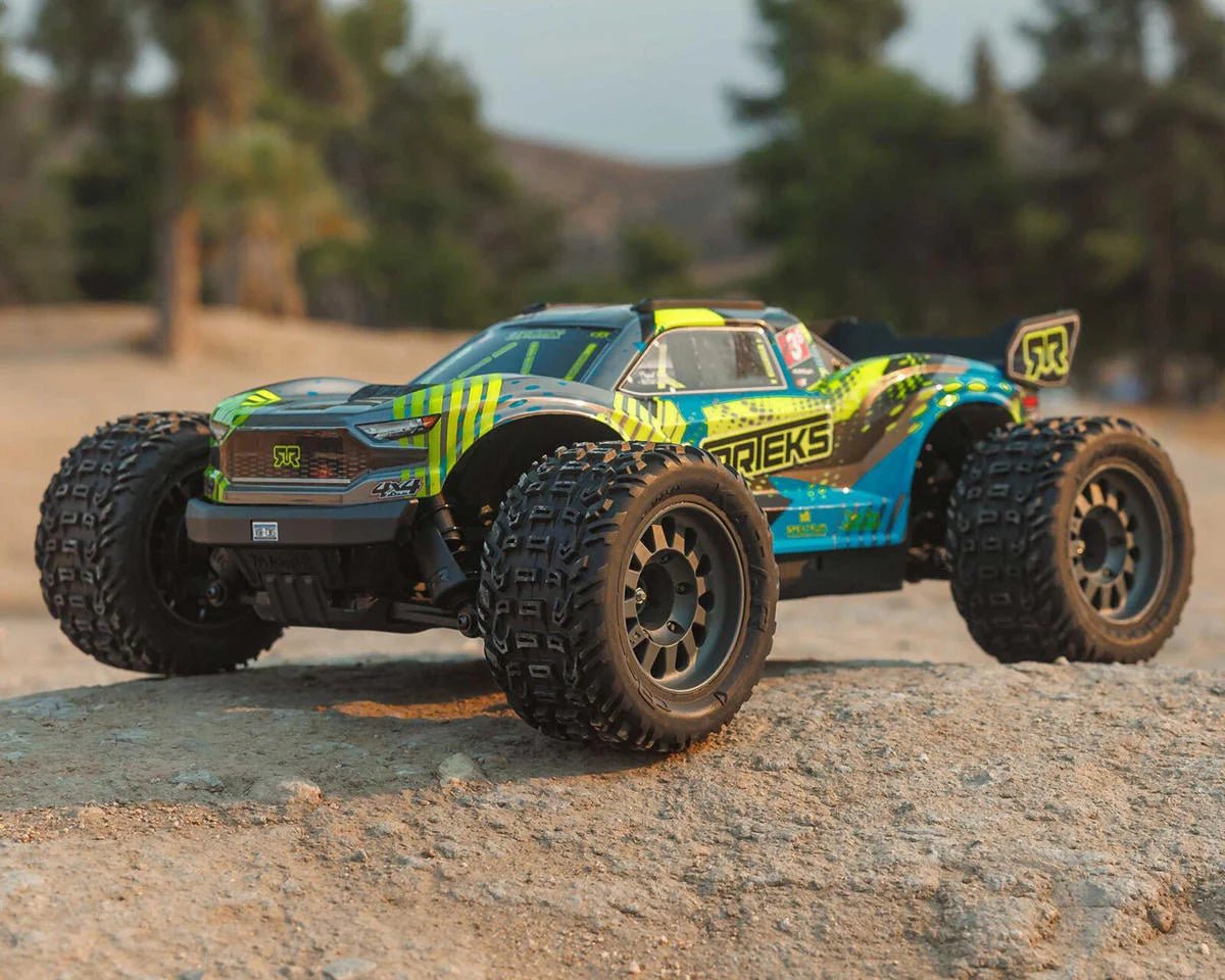 Arrma Vorteks 223S 1/10 BLX Brushless RTR 4WD Stadium Truck (Teal) w/SLT3 2.4GHz Radio & DSC