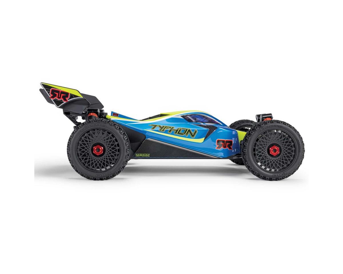 Arrma Typhon 223S 1/8 BLX Brushless RTR 4WD Buggy (Blue) w/SLT3 2.4GHz Radio & DSC
