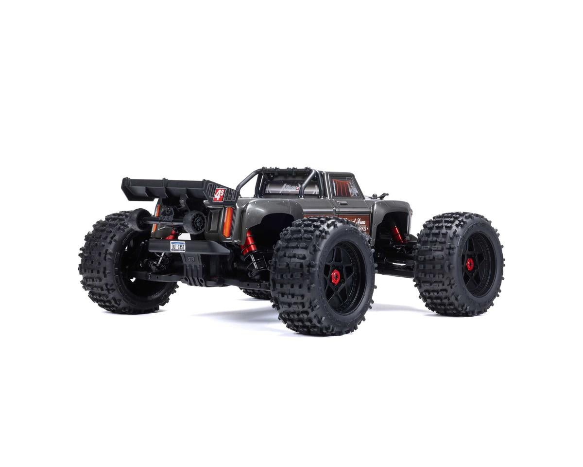 Arrma Outcast 4S V2 BLX Brushless RTR 1/10 Stunt Truck (Gunmetal) w/SLT3 2.4GHz Radio & Smart ESC
