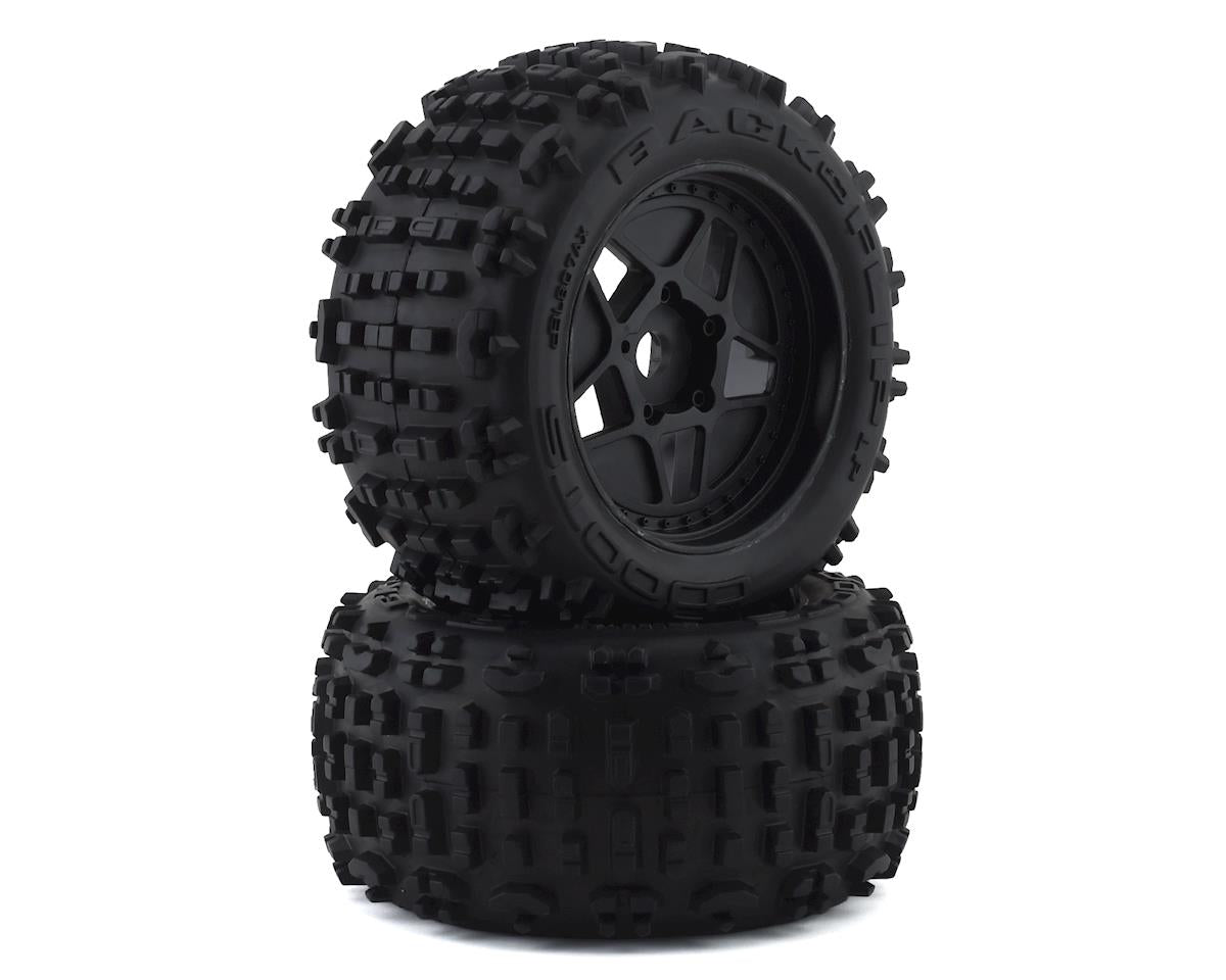 Arrma Front OR Rear DBoots Backflip LP Tires & Wheels 1/10 KRATON ,OUTCAST 4X4 4S