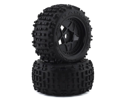 Arrma Front OR Rear DBoots Backflip LP Tires & Wheels 1/10 KRATON ,OUTCAST 4X4 4S