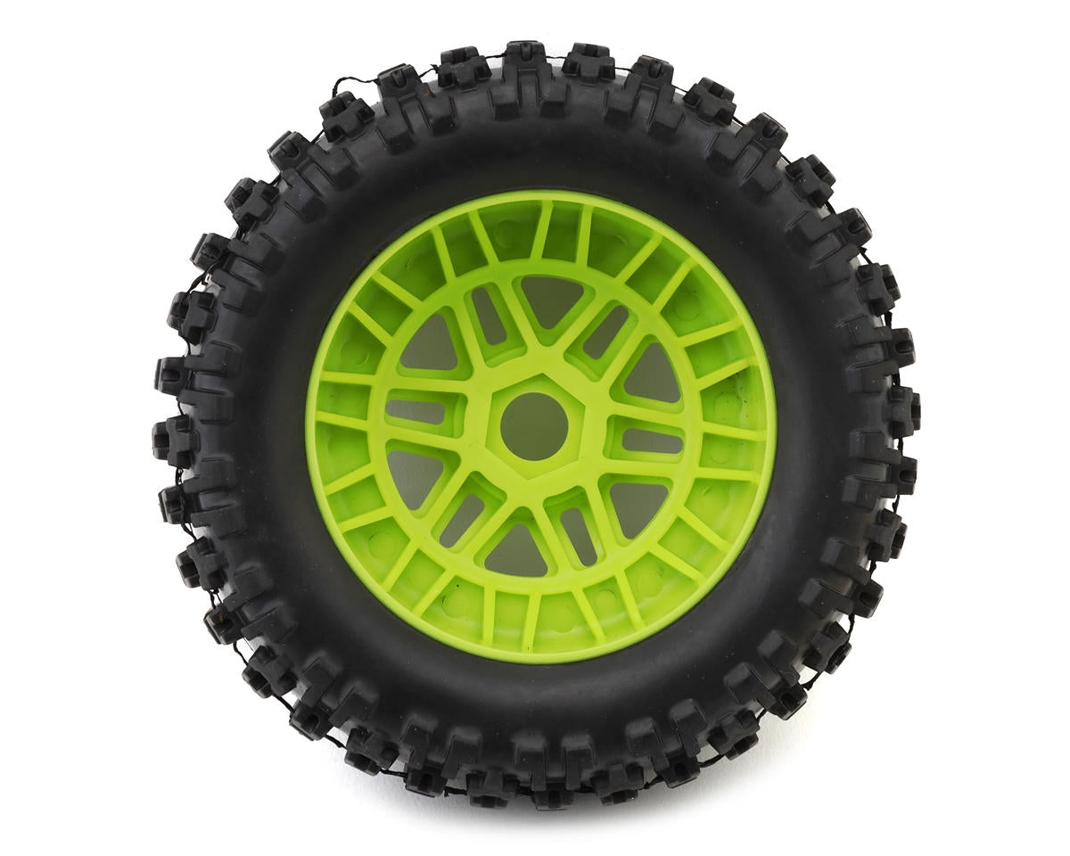 Arrma Mojave 6S BLX dBoots "Fortress" Pre-Mounted Tire Set (Green) (2)