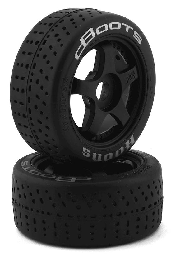 Arrma DBoots Hoons 42/100 2.9 Belted 5-Spoke Pre-mounted Tires (2) (Silver)