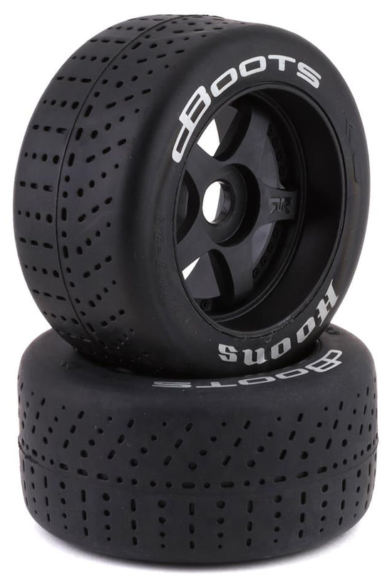 Arrma DBoots Hoons 53/107 2.9 Belted 5-Spoke Pre-mounted Tires (2) (Silver)