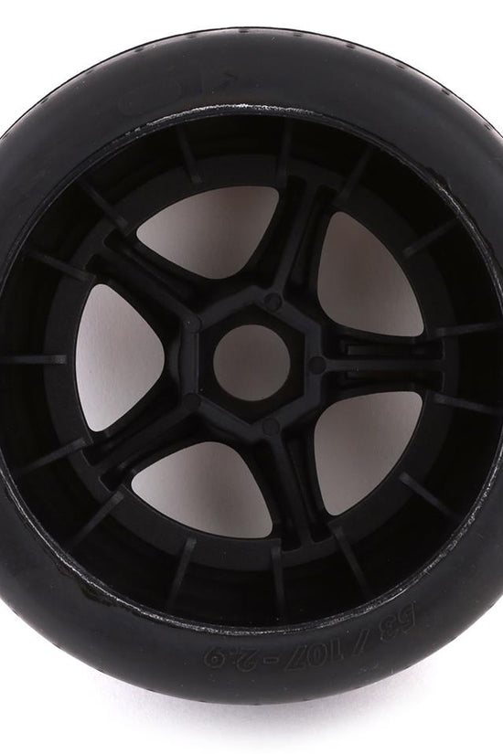 Arrma DBoots Hoons 53/107 2.9 Belted 5-Spoke Pre-mounted Tires (2) (Silver)