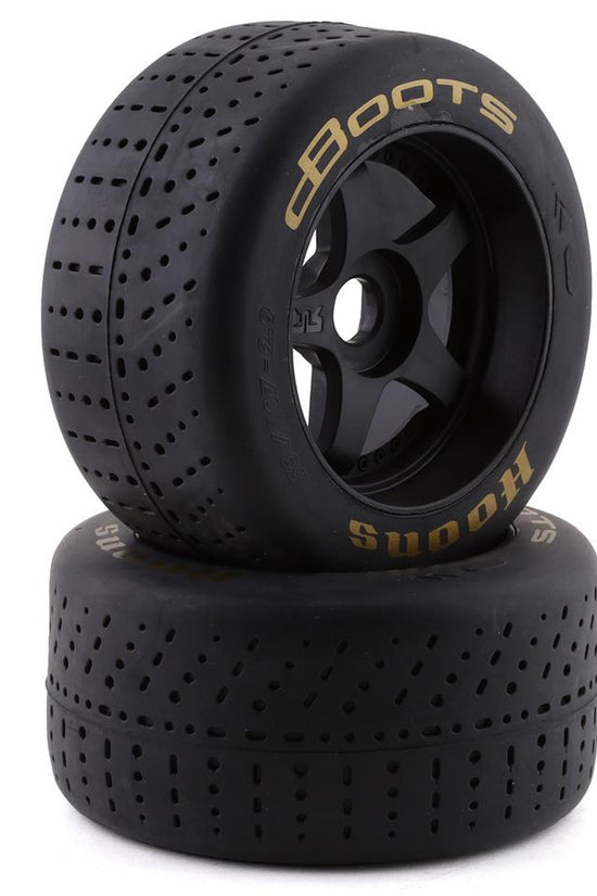 Arrma DBoots Hoons 53/107 2.9 Belted 5-Spoke Pre-mounted Tires (2) (Gold)