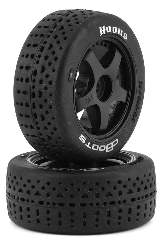 Arrma DBoots Hoons 35/085 2.4 Belted 5-Spoke Pre-Mounted Tires (2) (White) w/14mm Hex