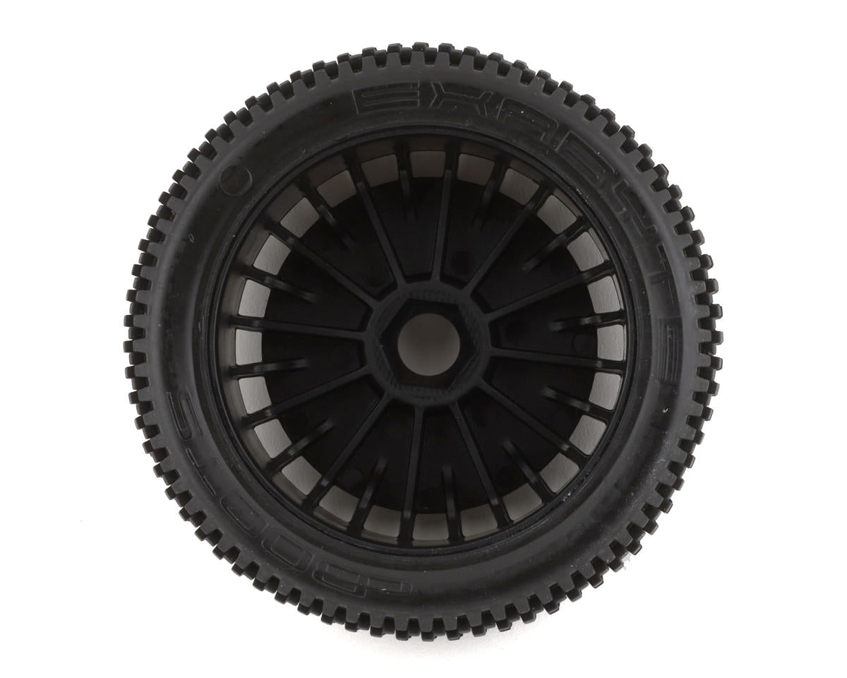Arrma Pre-Mounted DBoots Exabyte Tire (Black) (2)