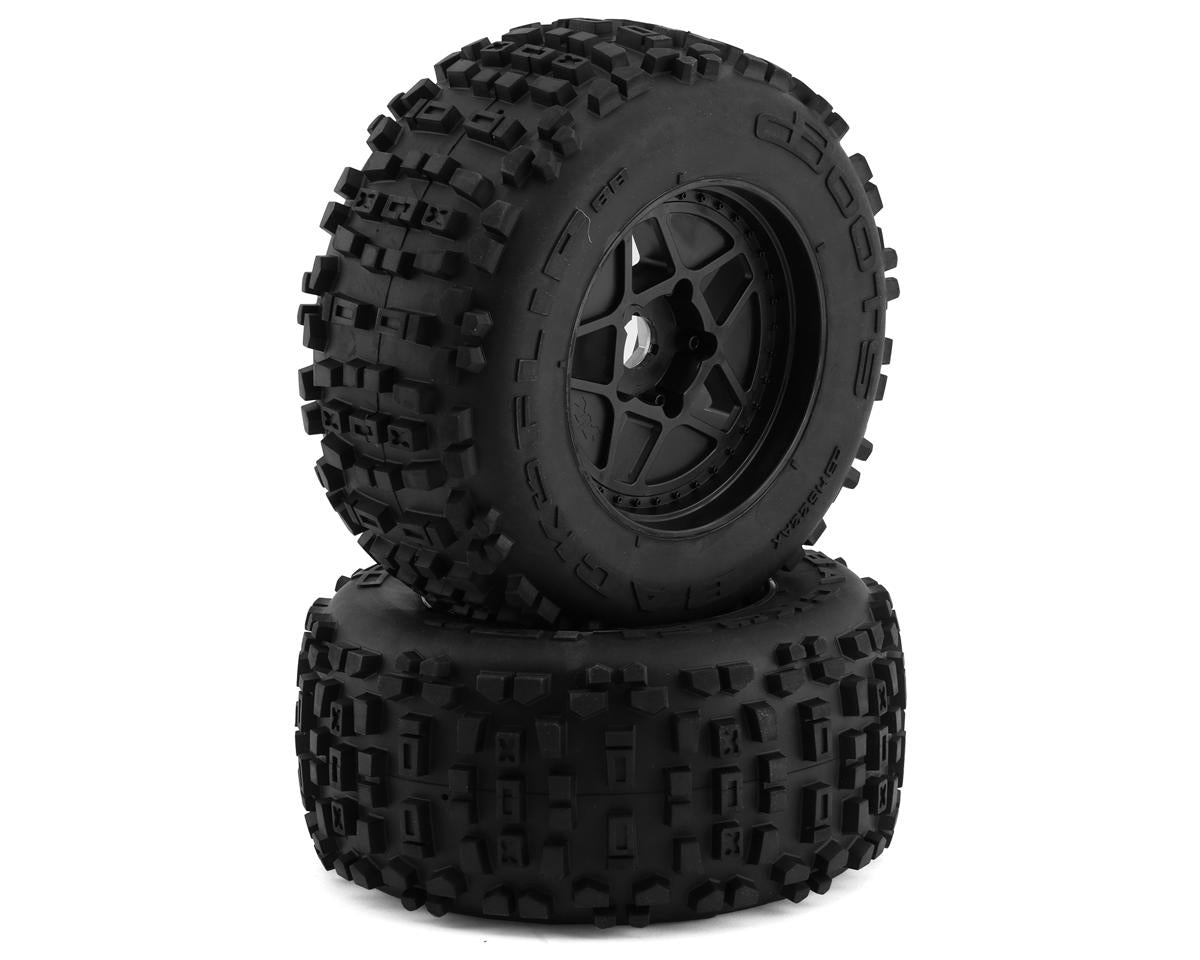 ARRMA dBoots Back-Flip Big Block MT Tire Glued (2) For 1/5 KRATON & OUTCAST 8S