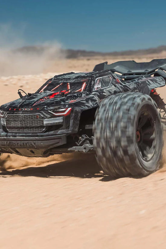 Arrma Kraton 8S BLX EXB Brushless RTR 1/5 4WD Monster Truck (Black) w/DX3 Radio, Smart ESC & AVC
