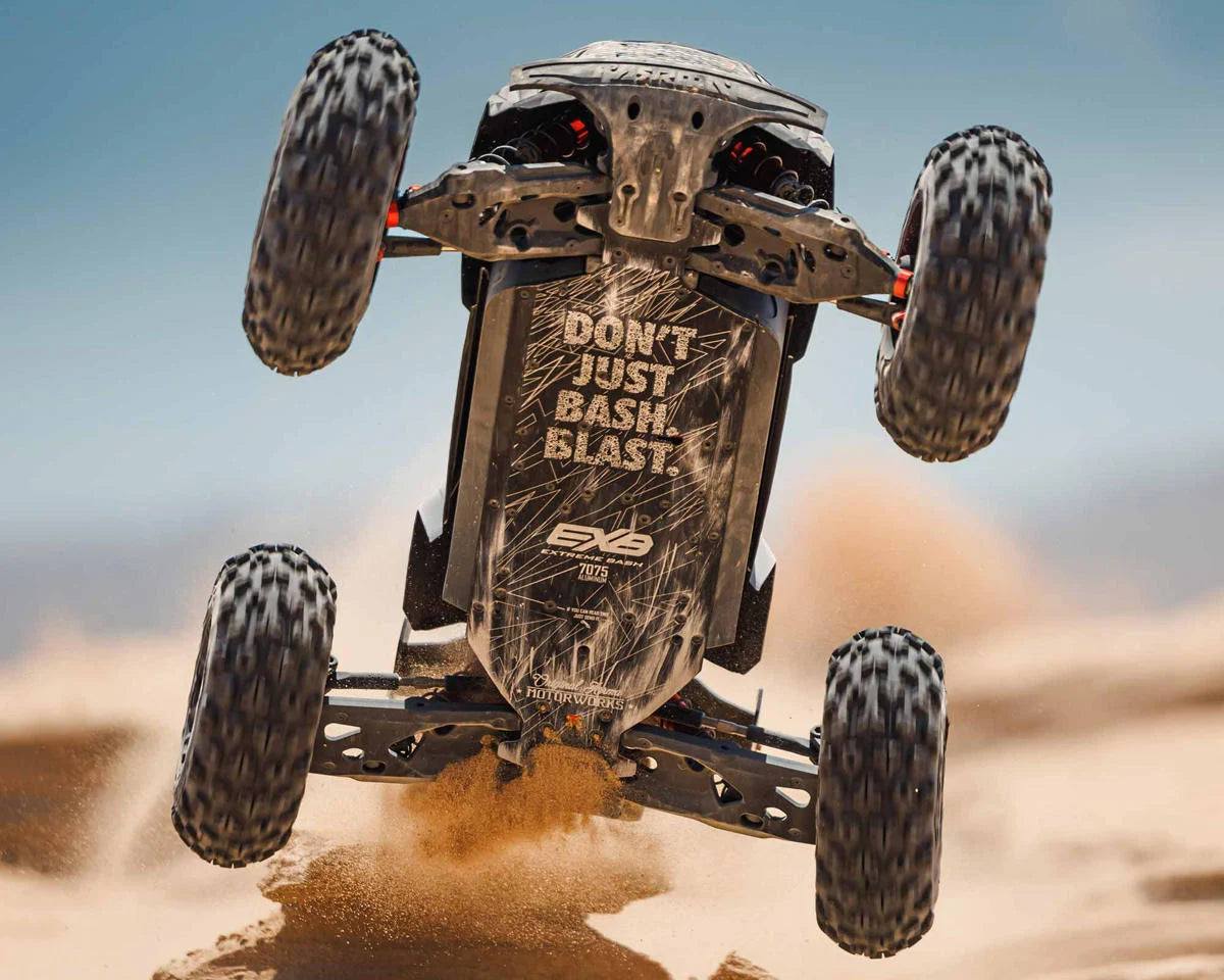 Arrma Kraton 8S BLX EXB Brushless RTR 1/5 4WD Monster Truck (Black) w/DX3 Radio, Smart ESC & AVC