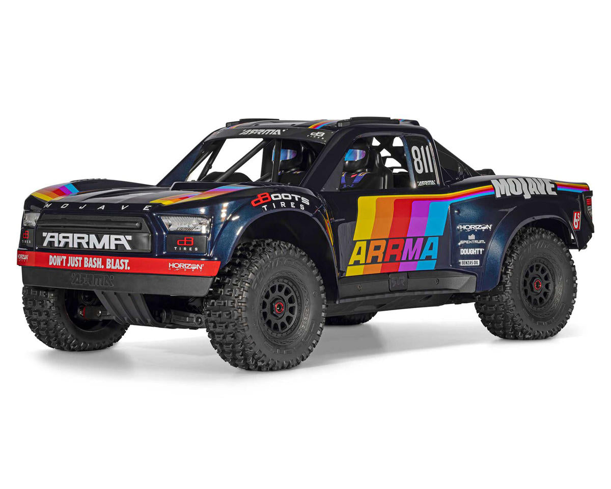 Arrma Mojave 6S BLX Brushless RTR 1/7 4WD RTR Desert Truck (Blue) w/2.4GHz Radio