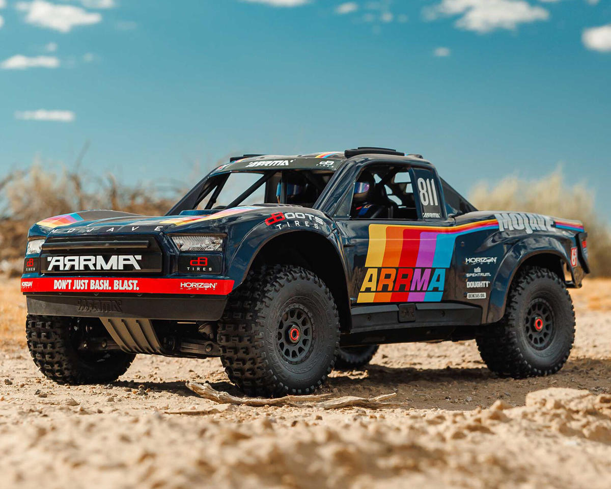 Arrma Mojave 6S BLX Brushless RTR 1/7 4WD RTR Desert Truck (Blue) w/2.4GHz Radio