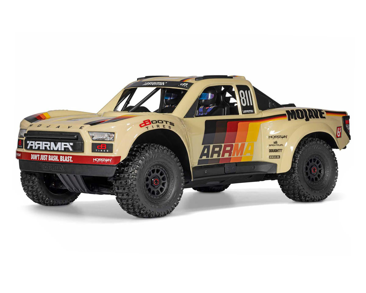 Arrma Mojave 6S BLX Brushless RTR 1/7 4WD RTR Desert Truck (Tan) w/2.4GHz Radio