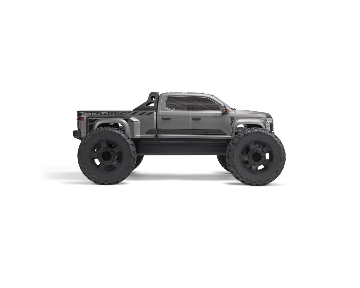 Arrma Big Rock 6S BLX 1/7 RTR 4WD Electric Brushless Monster Truck (Gunmetal) w/SLT3 2.4GHz Radio